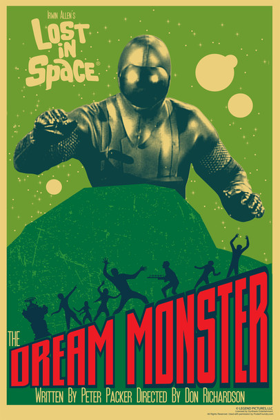 Lost In Space The Dream Monster by Juan Ortiz Episode 43 of 83 Cool Wall Decor Art Print Poster 12x18