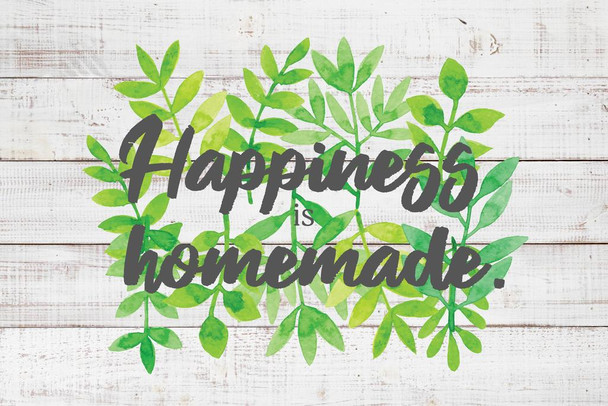 Happiness is Homemade Farmhouse Decor Rustic Inspirational Motivational Quote Kitchen Living Room Cool Huge Large Giant Poster Art 36x54