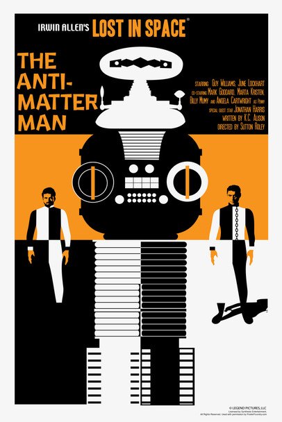 Lost In Space The AntiMatter Man by Juan Ortiz Episode 74 of 83 Cool Wall Decor Art Print Poster 12x18