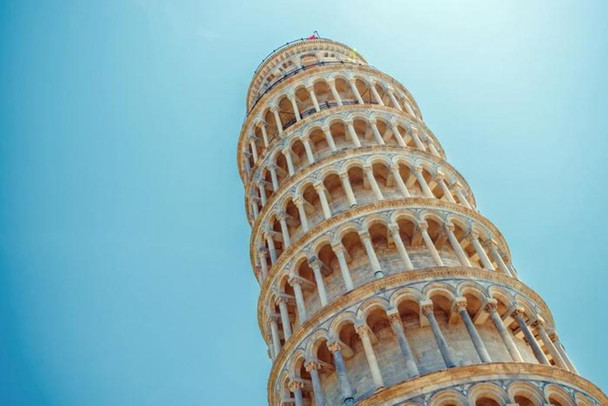 Leaning Tower of Pisa Italy Famous Landmark Photo Cool Wall Decor Art Print Poster 12x18