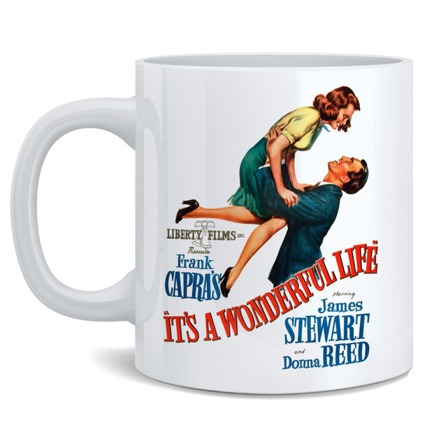 Its Wonderful Life Christmas Movie Coffee Mug 12oz