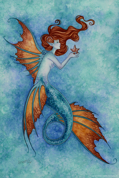 Wish Upon A Star by Amy Brown Cool Wall Art Print Poster 12x18