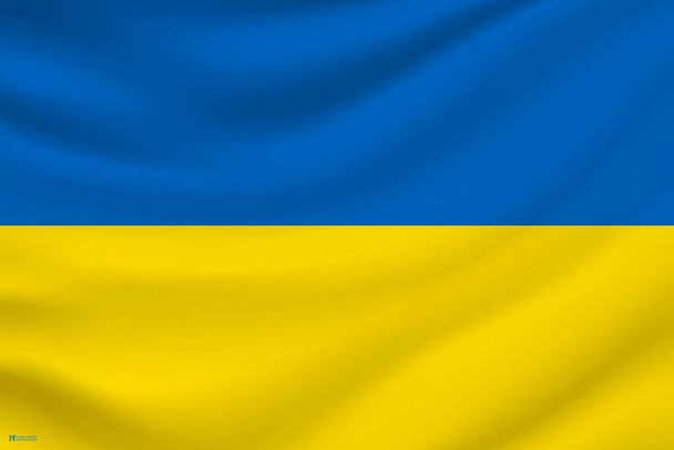 Ukraine Waving Flag Support Ukrainian Independence President Zelenskyy Ghost of Kyiv Resistance Pride Stretched Canvas Art Wall Decor 16x24
