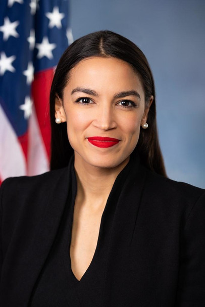 Alexandria Ocasio Cortez AOC Official Portrait Photo Cool Wall Decor Art Print Poster 16x24