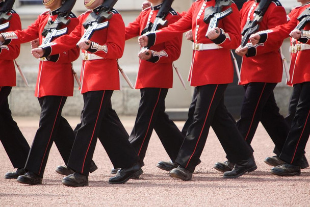 Changing of the Guard Buckingham Palace London England UK Photo Photograph Cool Wall Decor Art Print Poster 24x16