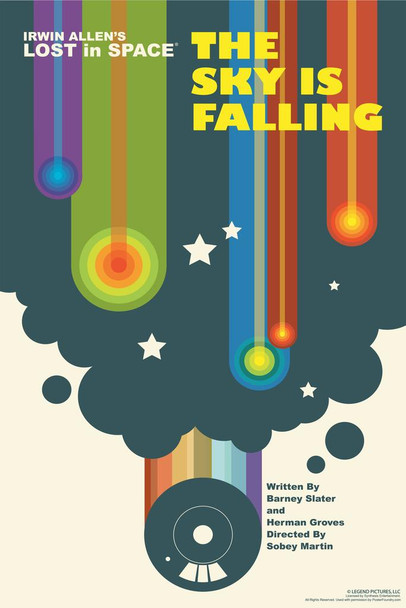 Lost In Space The Sky Is Falling by Juan Ortiz Episode 10 of 83 Cool Wall Decor Art Print Poster 16x24