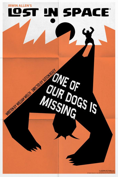 Lost In Space One of Our Dogs Is Missing by Juan Ortiz Episode 13 of 83 Cool Wall Decor Art Print Poster 16x24