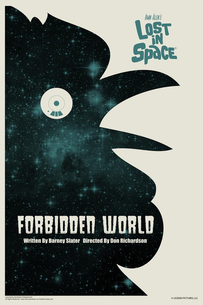 Lost In Space Forbidden World by Juan Ortiz Episode 33 of 83 Cool Wall Decor Art Print Poster 16x24