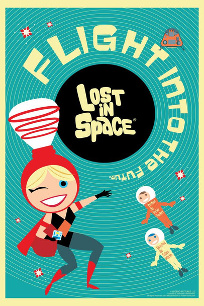 Lost In Space Flight Into The Future by Juan Ortiz Episode 67 of 83 Cool Wall Decor Art Print Poster 16x24