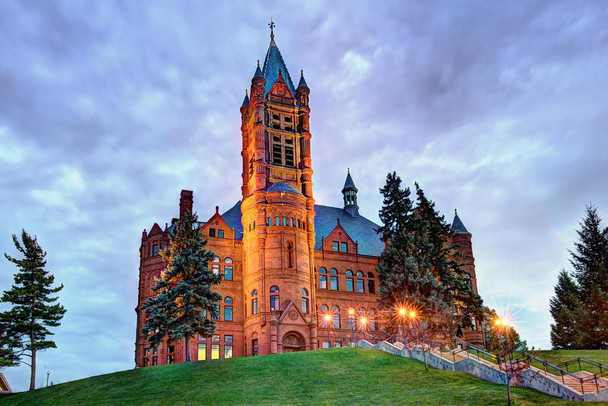 Crouse College Syracuse University Campus Photo Photograph Cool Wall Decor Art Print Poster 24x16