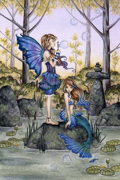 Second Cousins by Amy Brown Cool Wall Art Print Poster 16x24