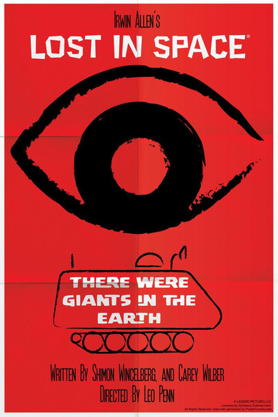 Laminated Lost In Space There Were Giants In The Earth Juan Ortiz Episode 4 of 83 Poster Dry Erase Sign 16x24