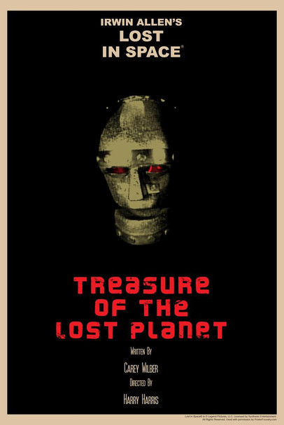 Laminated Lost In Space Treasure of the Lost Planet by Juan Ortiz Episode 52 of 83 Poster Dry Erase Sign 16x24