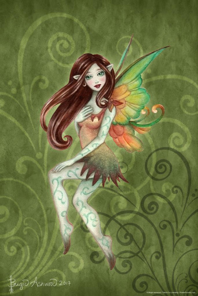 Laminated Fairy Sprite Terra by by Brigid Ashwood Poster Dry Erase Sign 16x24