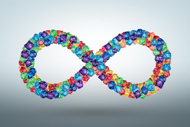 Infinity Mark Photo Photograph Cool Wall Art Print Poster 24x16