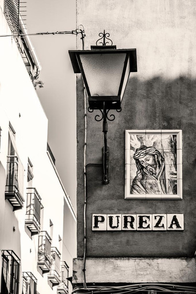 Calle Pureza en Sevilla Pureza Street Seville Spain Photo Cool Wall Art Print Poster 16x24
