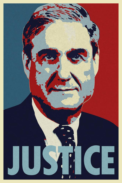 Robert Mueller Justice Pop Art Portrait Cool Wall Decor Art Print Poster 16x24