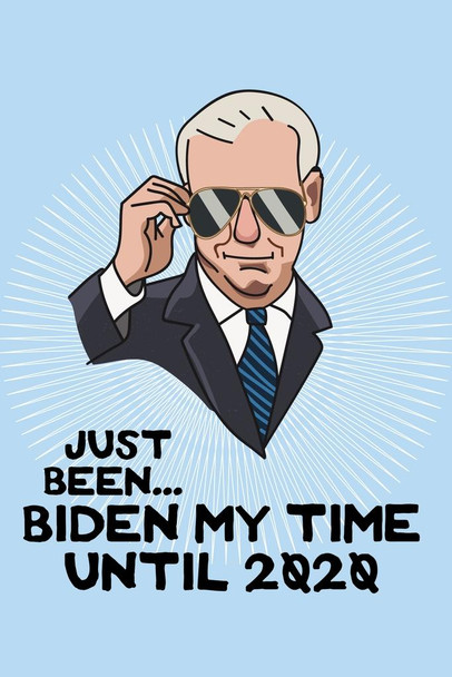 Joe Biden 2020 Sign My Time Election President Campaign Cool Wall Decor Art Print Poster 16x24