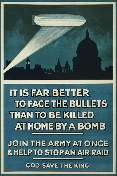 It Is Far Better To Face The Bullets World War II Cool Wall Decor Art Print Poster 24x36