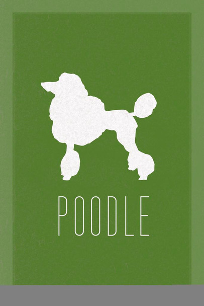Dogs Poodle Green Dog Posters For Wall Funny Dog Wall Art Dog Wall Decor Dog Posters For Kids Bedroom Animal Wall Poster Cute Animal Posters Cool Wall Decor Art Print Poster 16x24