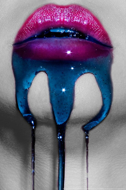 Ooze by Daveed Benito Cool Wall Art Print Poster 24x36