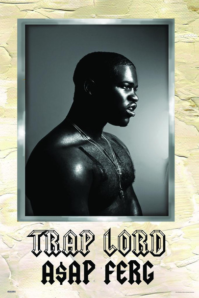 Laminated ASAP Ferg Trap Lord Music Print Poster 24x36
