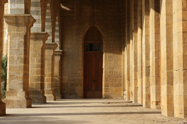 Laminated Frere Hall Karachi Pakistan Poster Dry Erase Wall Art 24x36