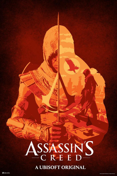 Assassins Creed Collection Sunset Art Valhalla Origins Syndicate Odyssey Black Flag Bloodlines Assassins Creed Merchandise Gamer Collectibles Merchandise Cool Huge Large Giant Poster Art 36x54