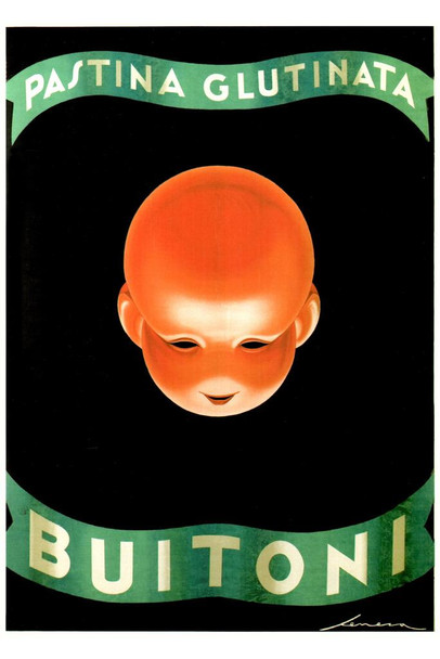 Buitoni Pasta Vintage Illustration Travel Art Deco Vintage French Wall Art Nouveau French Advertising Vintage Poster Prints Art Nouveau Decor Stretched Canvas Art Wall Decor 16x24