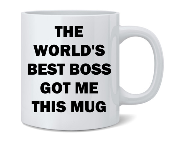 Worlds Best Boss Got Me This Mug Coworker Office Mug 12oz Bulk Gifts For Crew Team Staff Employee
