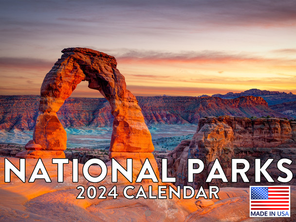 National Parks Calendar 2024 National Park Gifts Monthly Wall Calender 12 Month