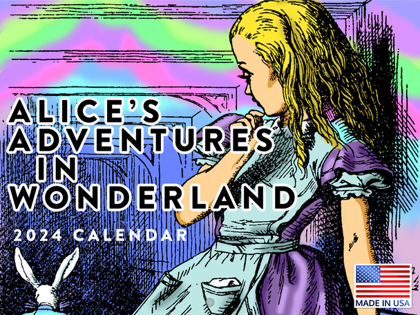 Alice In Wonderland Calendar 2024 Monthly Wall Calender