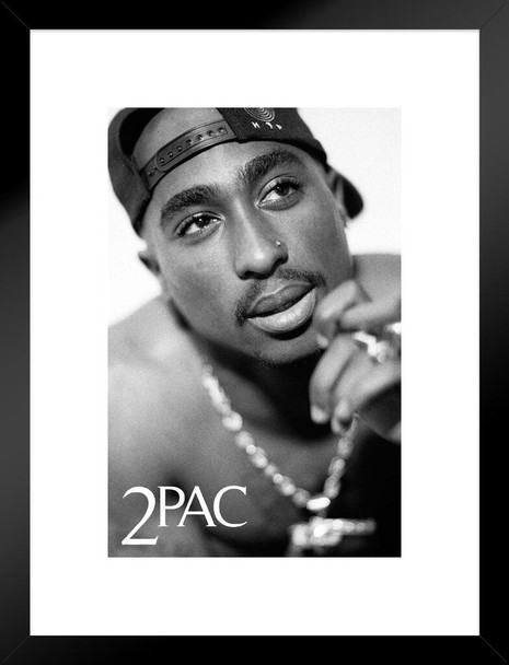 Tupac Posters 2Pac Poster Smoking Blunt Photo 90s Hip Hop Rapper Posters For Room Aesthetic Mid 90s 2Pac Memorabilia Rap Posters Music Merchandise Merch Matted Framed Wall Decor Art Print 20x26