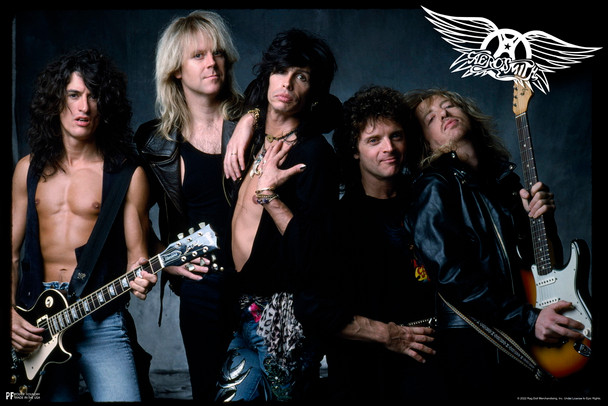 Aerosmith Poster Band Merch Aero Smith Posters Cool Wall Art Print Poster 18x12
