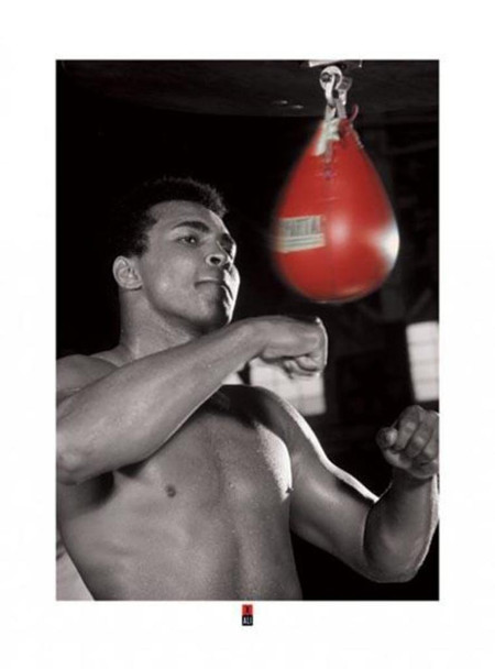 Muhammad Ali Speed Bag Poster 24x32 inch