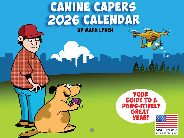 Mark Lynch Funny Dog Calendar 2026