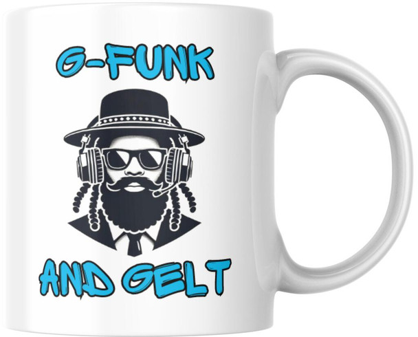 G Funk And Gelt Funny Holiday Ceramic Coffee Mug Tea Cup Fun Novelty 12 oz