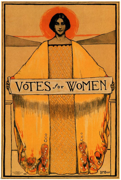 Votes For Women Mucha Vintage Illustration Art Deco Vintage French Wall Art Nouveau 1920 French Advertising Vintage Poster Prints Art Nouveau Decor Cool Wall Art Print Poster 16x24
