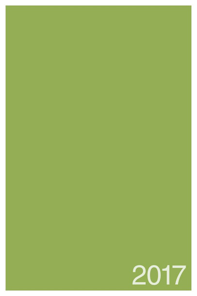 Laminated Color of the Year 2017 Greenery Art Print Poster 12x18