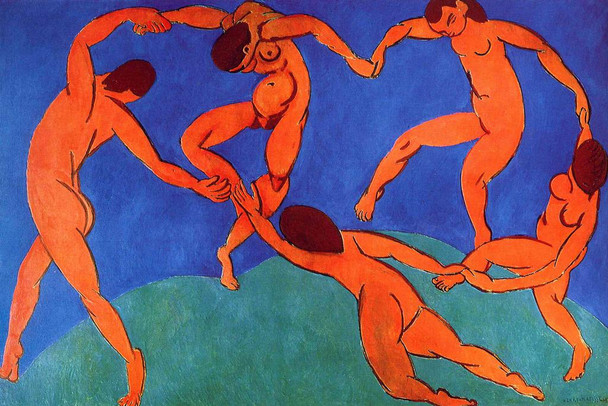 Henri Matisse La Danse 2 Poster Cool Wall Art Print Poster 24x36