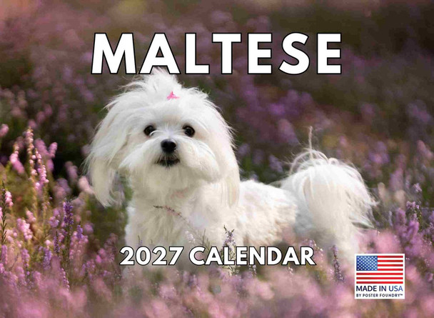 Maltese Calendar 2027 Monthly Wall Calender 12 Month