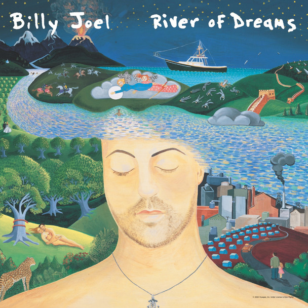 Billy Joel River of Dreams Album Cover Art Print Poster 12x12