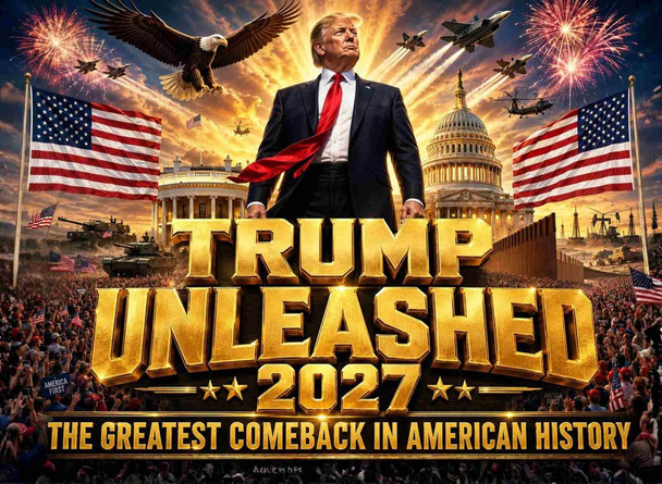 Greatness President Trump Calendar 2027 Wall | American Made In The USA