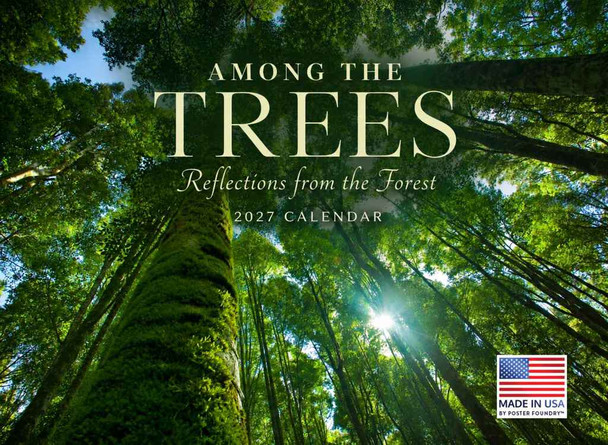 Among The Trees Nature Quote Calendar 2027 Wall