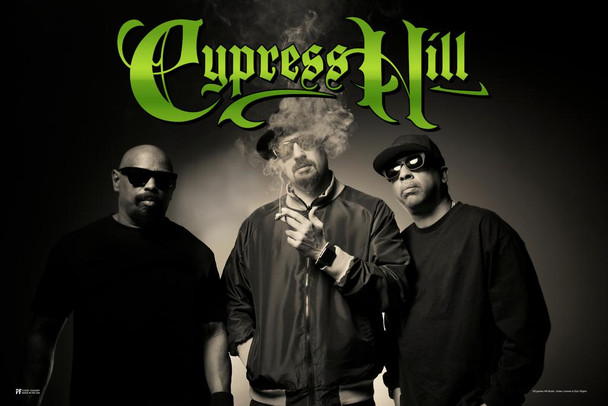 Laminated Cypress Hill Photo Poster Dry Erase Wall Art 16x24