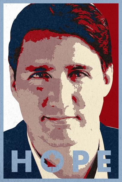 Hope Justin Trudeau Cool Wall Decor Art Print Poster 24x36