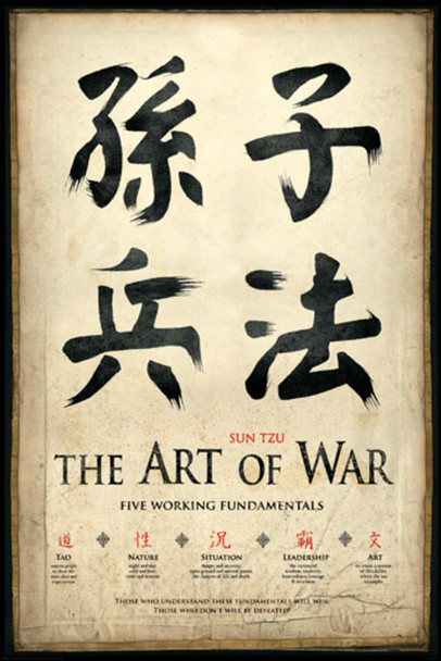 The Art of War Cool Wall Decor Art Print Poster 24x36