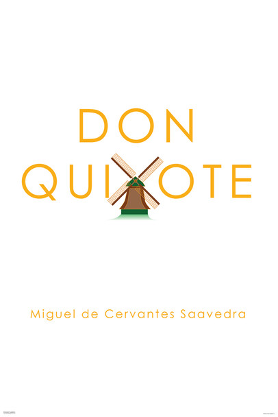 Don Quixote Miguel de Cervantes Saavedra Windmill Cool Wall Decor Art Print Poster 24x36