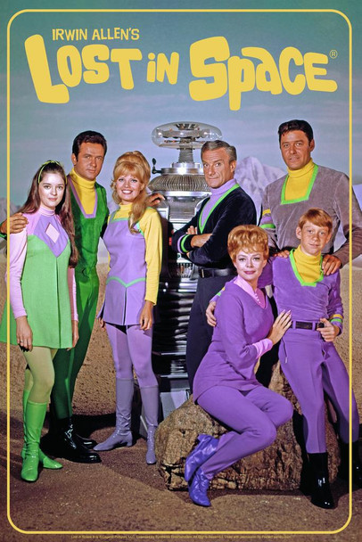 Lost In Space Cast Photo TV Show Cool Huge Large Giant Poster Art 36x54