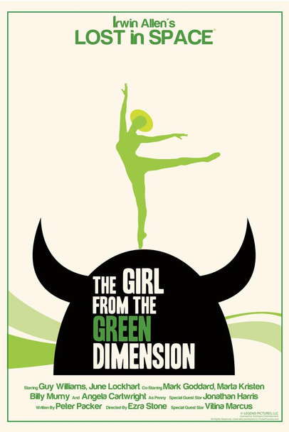 Lost In Space The Girl From Green Dimension by Juan Ortiz Episode 45 of 83 Cool Wall Decor Art Print Poster 24x36